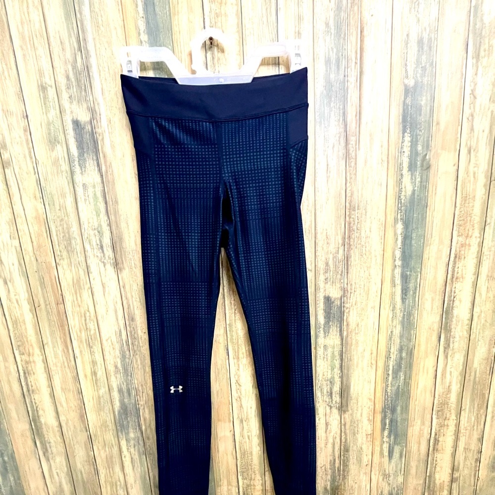 Under Armor Heatgear blue leggings
